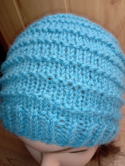 Ręcznie robiona czapka Wełna Alpaka