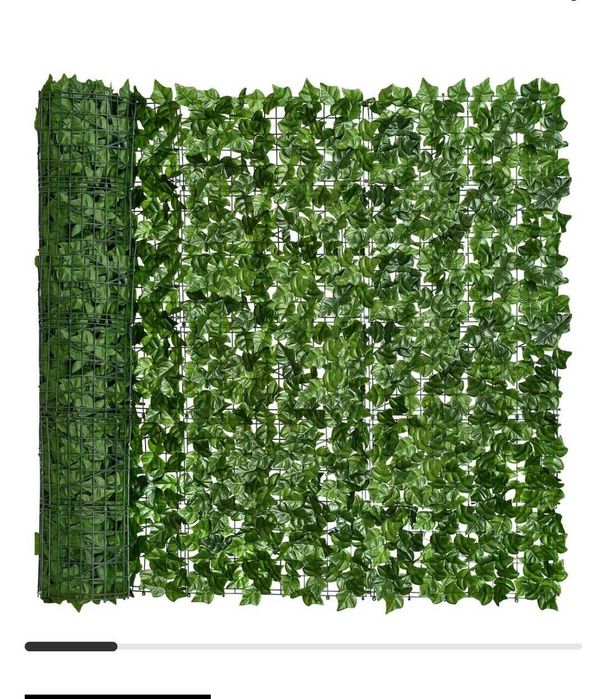 Rede 1x3m de Hera artificial para decoração/ocultação por estrear