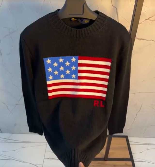 Czarny sweter Polo Ralph Lauren