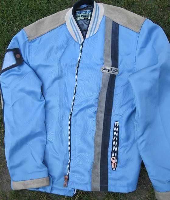 JAK nowa JEDYNA kurtka KATANA bluza REPLAY skóra S M na MOTOR diesel