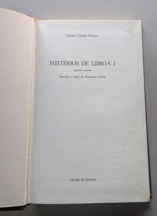Obras Escolhidas de Camilo Castelo Branco