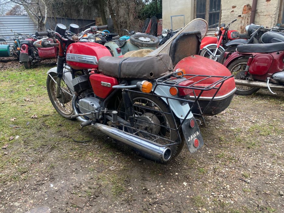 Jawa 350 z wózkiem bocznym zarejestrowana w Polsce / jawa velorex
