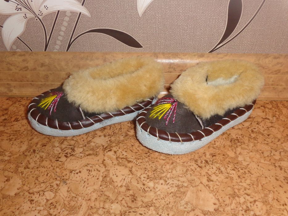 Kapcie góralskie długość wkładki 13 cm