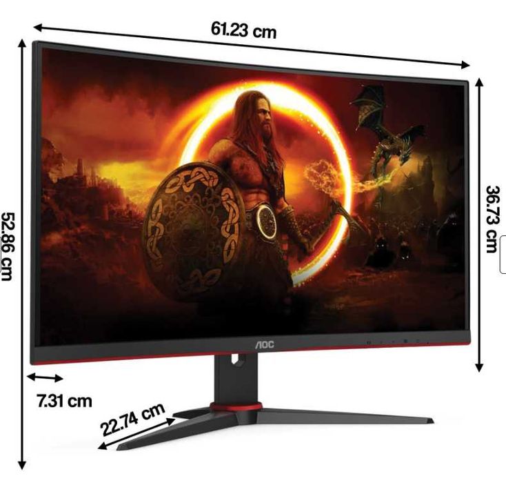 Monitor gamingowy wysokiej klasy NA GWARANCJI