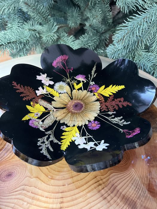 Фруктовниця_ваза  ручної роботи з епоксидної смоли.