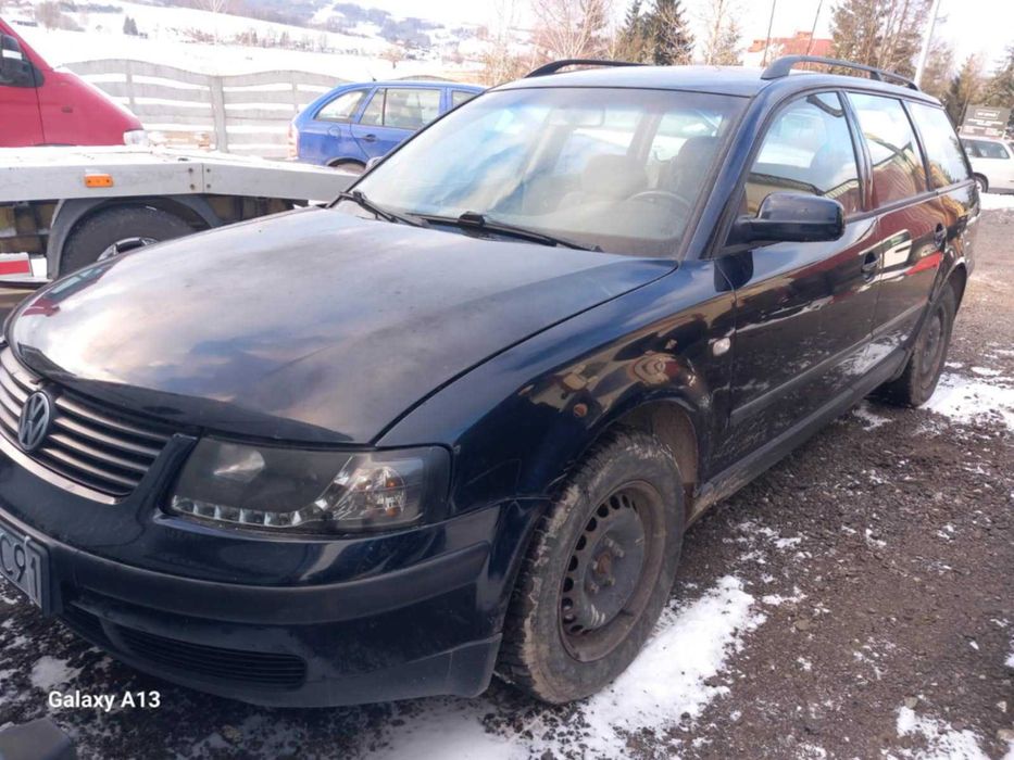 vw passat b5 1,9 tdi 1999r hak kombi opony zimowe