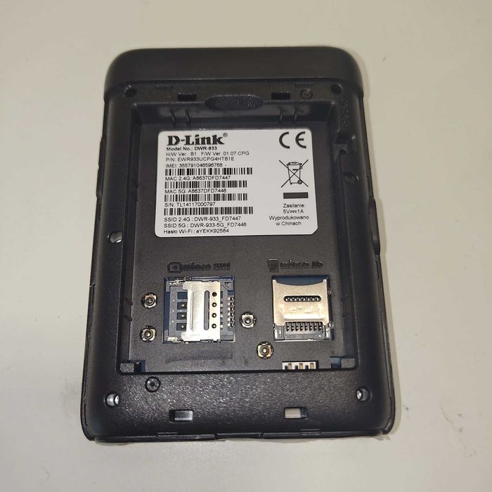 Mobilny router LTE / hotspot Wi-Fi D-Link DWR-933
