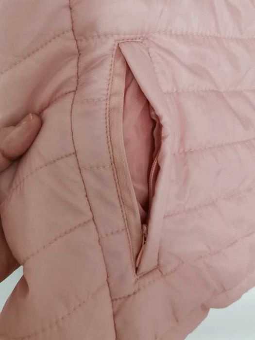Kispo com capuz, de cor rosa, para mulher/rapariga