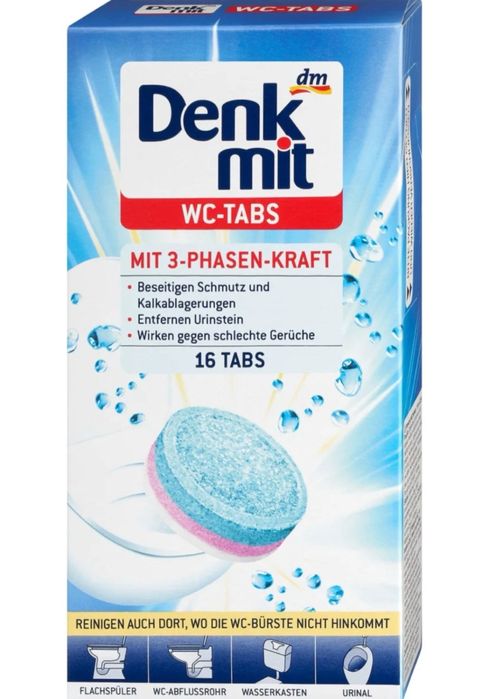 Таблетки для чистки унітазу denk meet