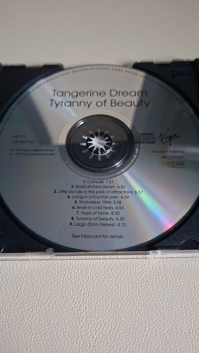 "Tyranny of Beauty" - Tangerine Dream. CD