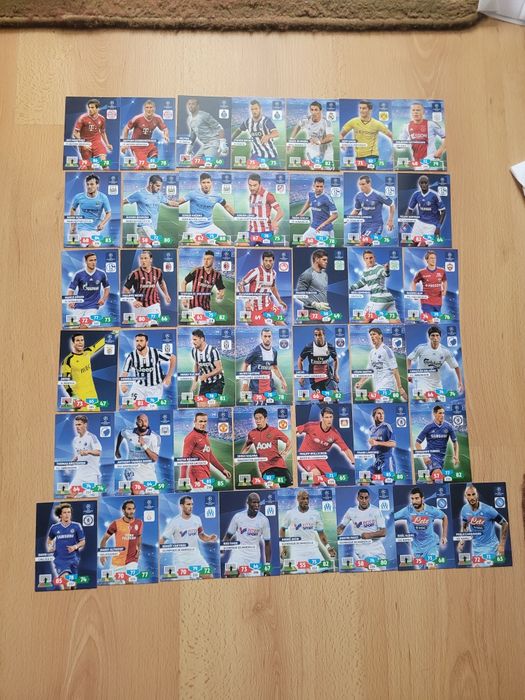 UEFA CHAMPIONS LEAGUE 2013/2014 - karty bazowe 43 sztuk