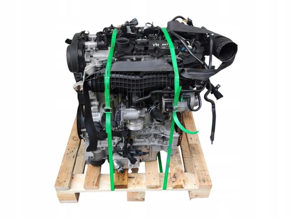 Silnik kompletny wtryskiwacze turbina volvo v40 II lift 1.5 t turbo B4154T5