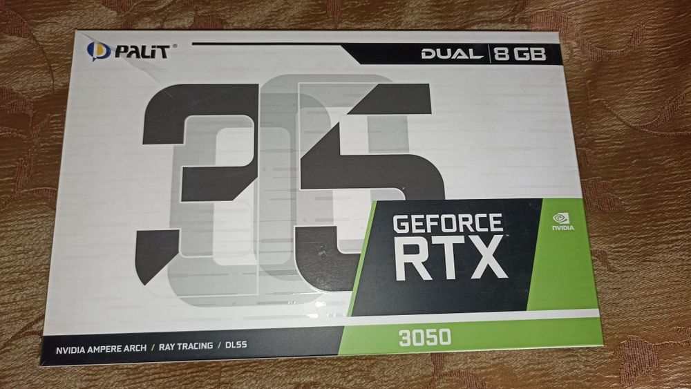 Б/У Видеокарта geforce rtx 3050