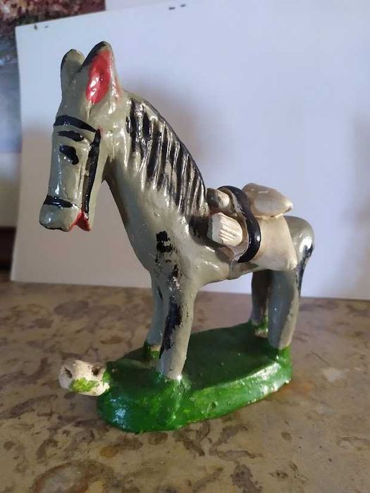 Barcelos Figurine – Painted Clay Donkey (Author Unknown)