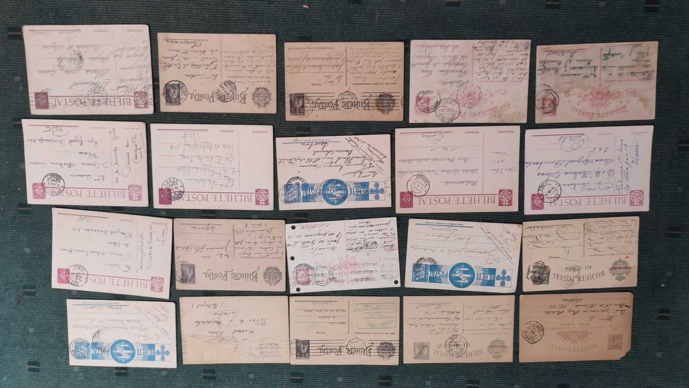 Lote 92 Bilhetes Postais antigos