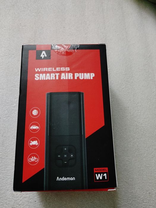 Andeman W1 kompresor samochodowy pompka elektryczna do roweru auta
