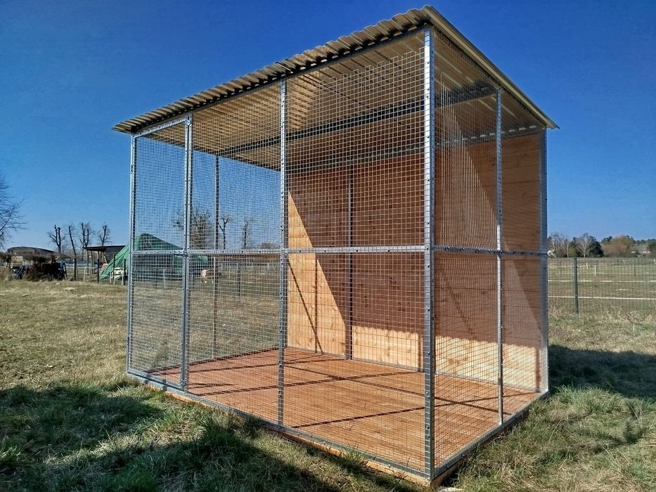 Woliera dla kota ptaków zwierząt 3x2 4x2 4x3