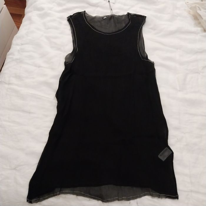 Top preto da Zara