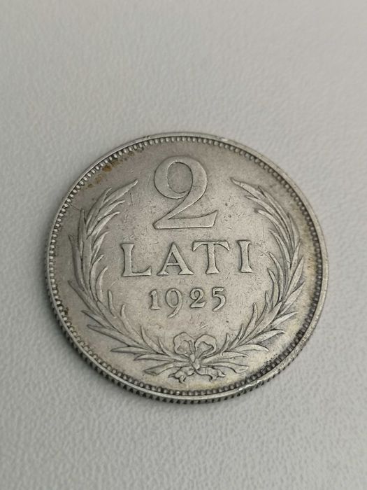 moneta Łotwa 2 Lati