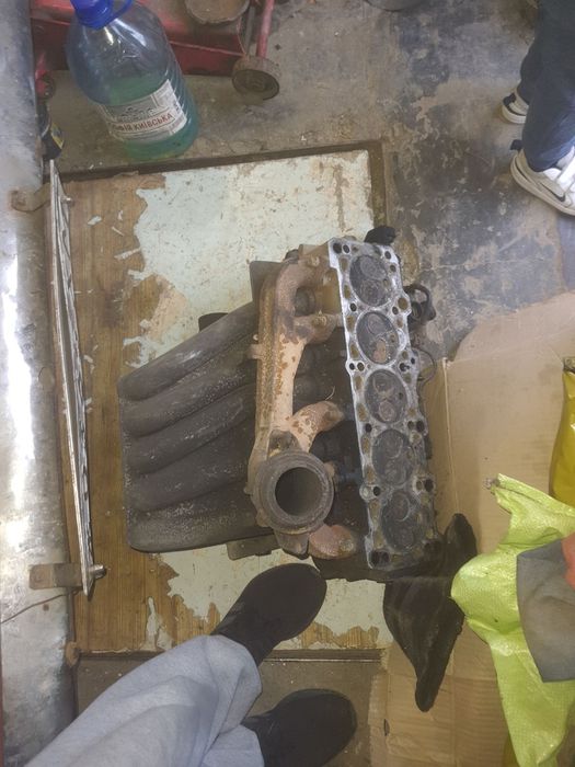 Volkswagen t4 т4 мотор з коробкою фольсваген 2.4 простий дизель 1994р.