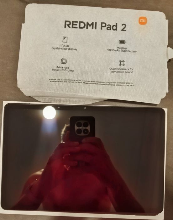 Tablet Redmi Pad 2 + Capa c/ Teclado Novo