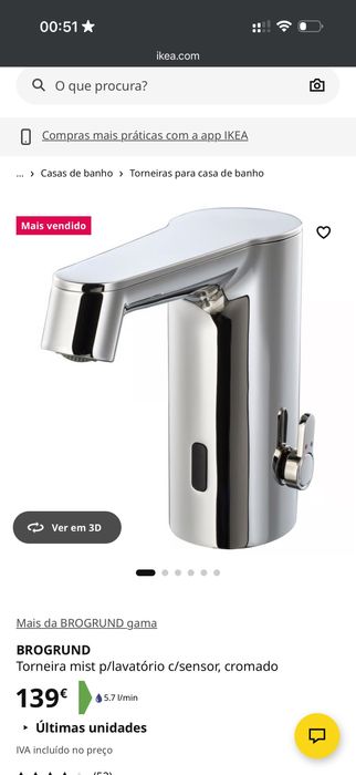 Misturadora c/sensor
