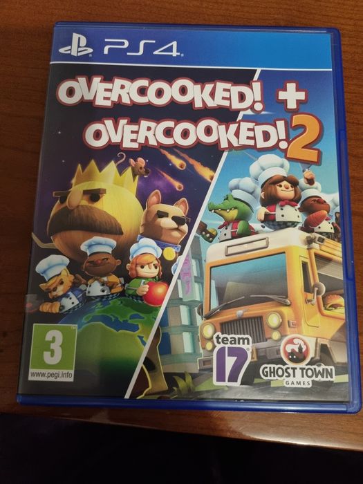 Jogo ps4 overcooked + overcooked 2