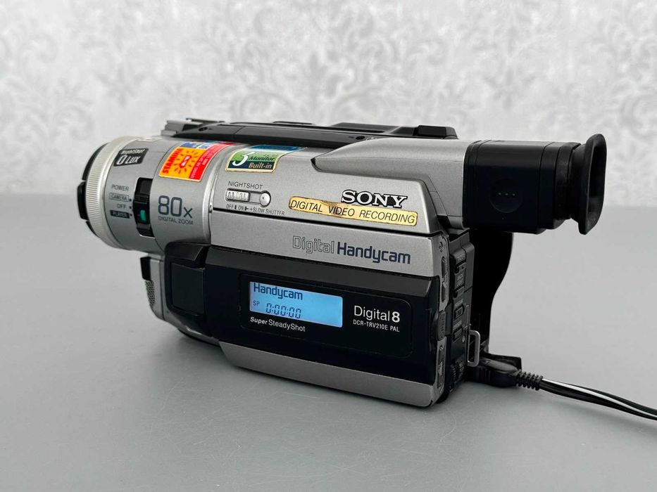 Cyfrowa Kamera Handycam Sony Video8 Hi8 Digital8 DCR-TRV210E TOP