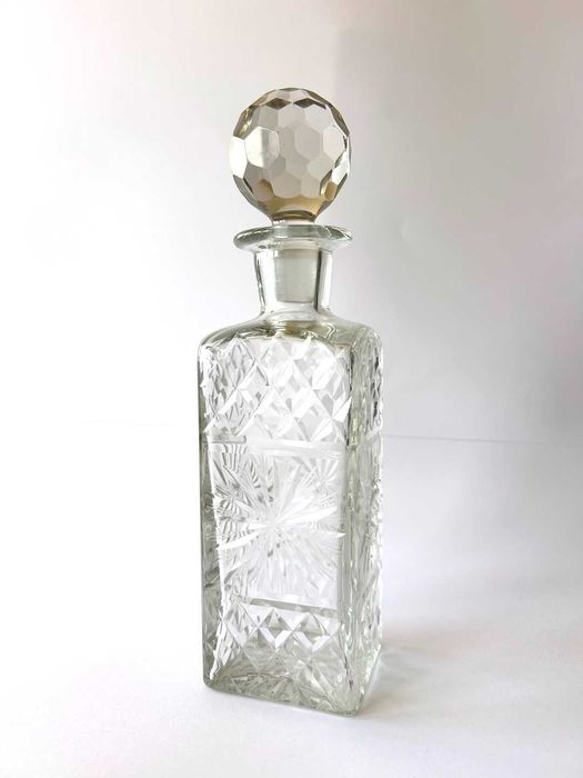 Decantador de licor quadrada