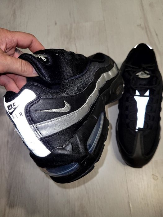 Кроссовки NIKE AIR MAX 95 Big Bubble  Metallic Silver нові original