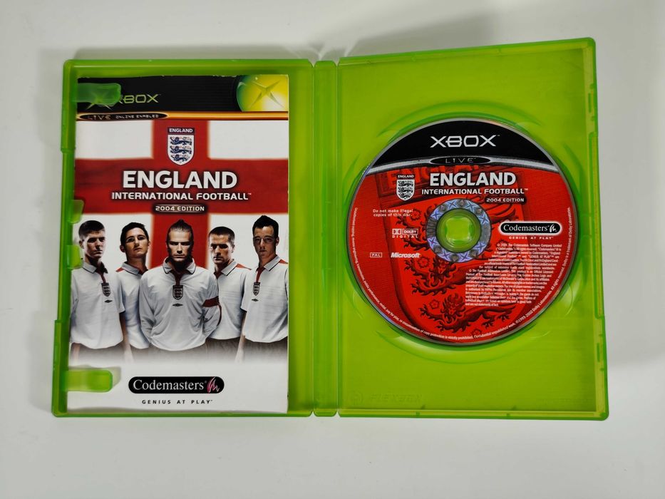 England International Football 2004 Edition Xbox