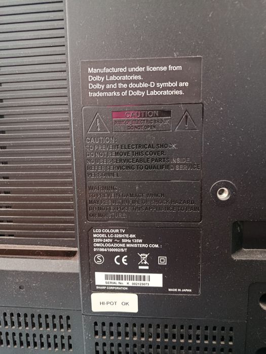 Telewizor Sharp LCD 32 cale + tuner DVB-T