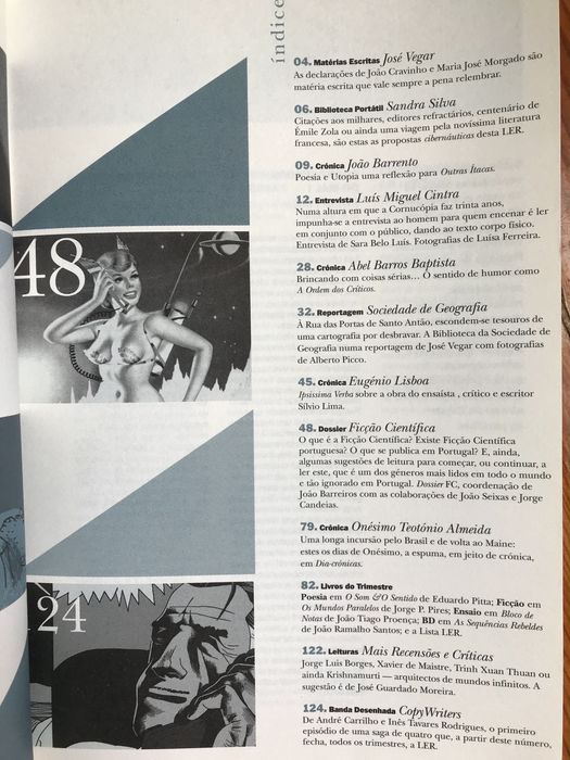 Vários números raros da revista Ler