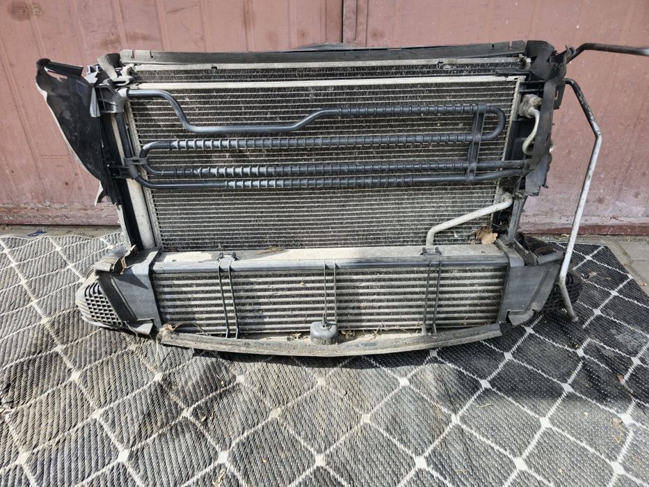 Komplet chłodnic Mercedes w204 2.2 silnik 651