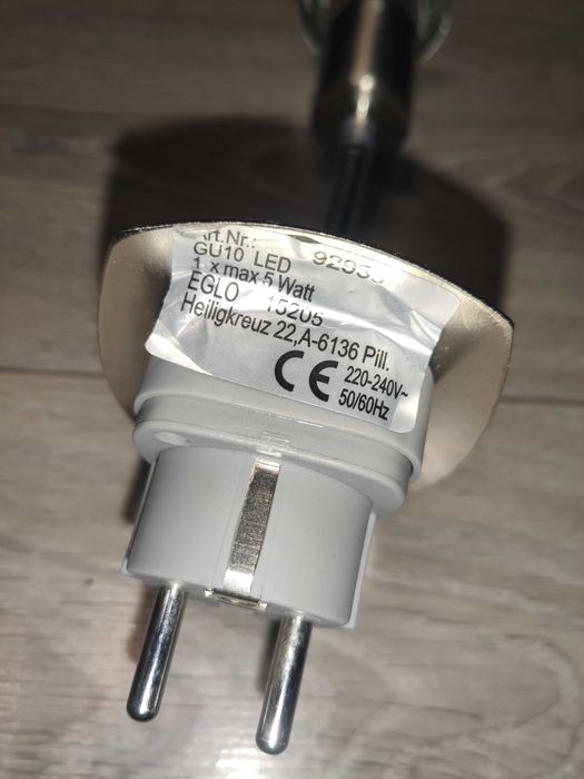 Lampa do kontaktu Eglo Mini 4 92933 kinkiet