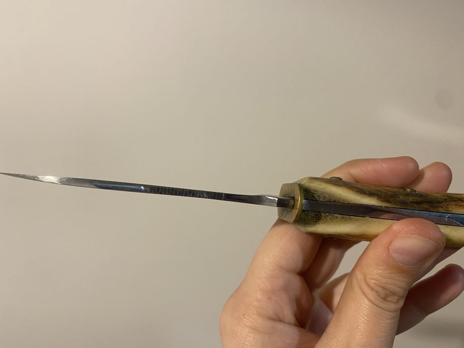 Nóż mysliwski gerlach retro staroć prl