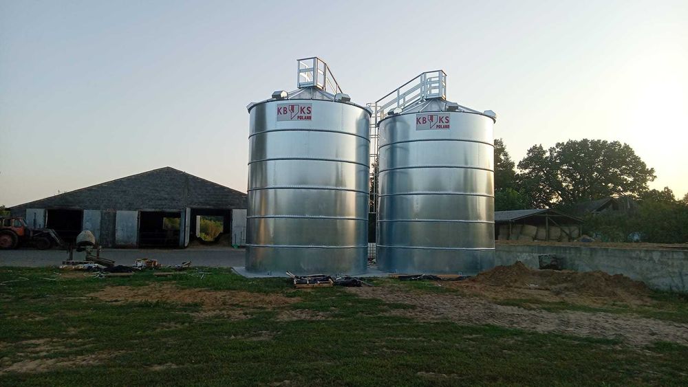 Silos ZBOŻOWY  płaskodenny 270T KBKS POLAND