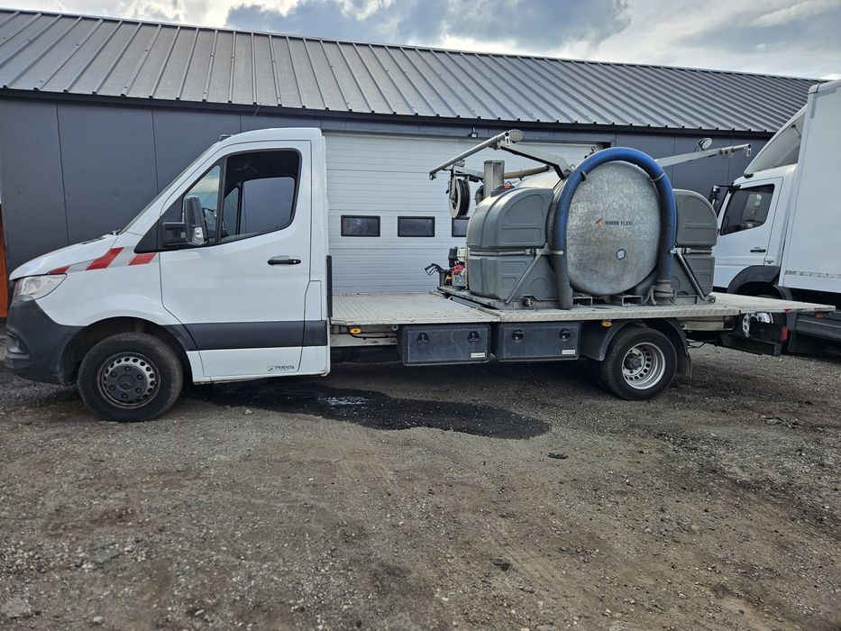 Mercedes Sprinter Asenizacyjny do czyszczenia toalet ToiToi, wc serwis,wuko DMC 5t