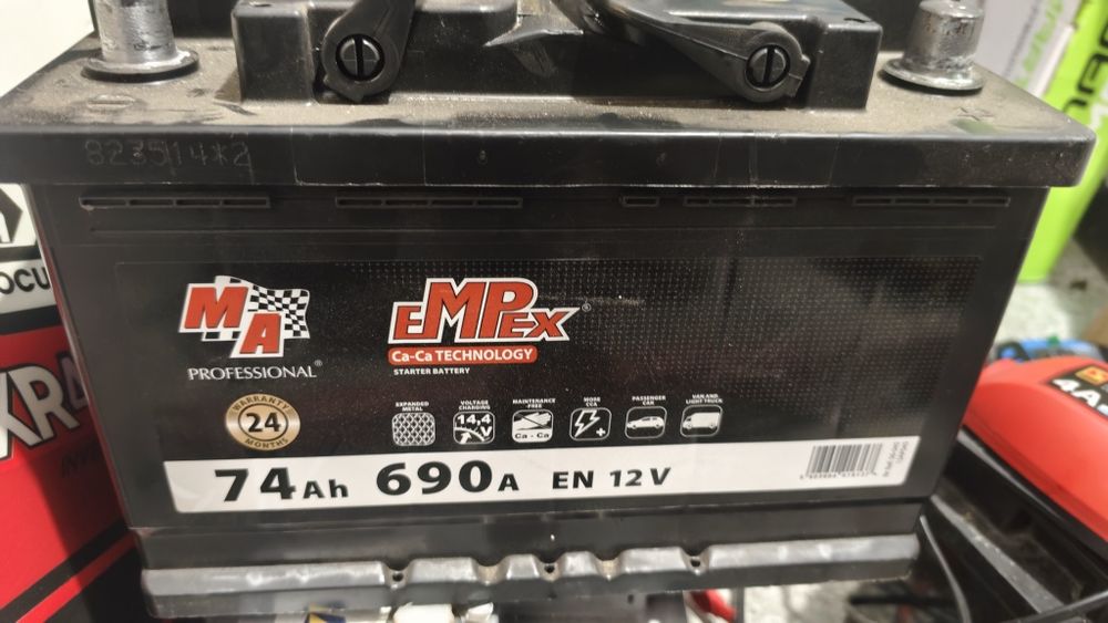 Akumulator 74ah 690a ma professional