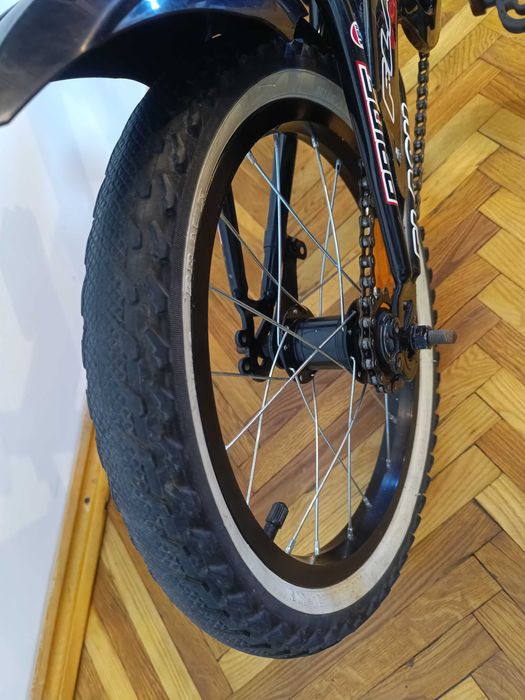 Детский велосипед Pride Flash 16 для ребенка 4-7 лет, б/у