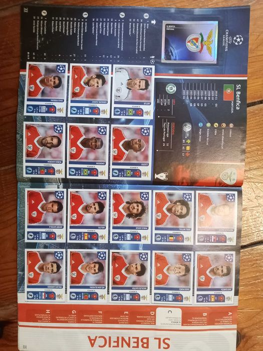 Caderneta Panini UEFA Champions League 2011/2012 - Falta 1 cromo
