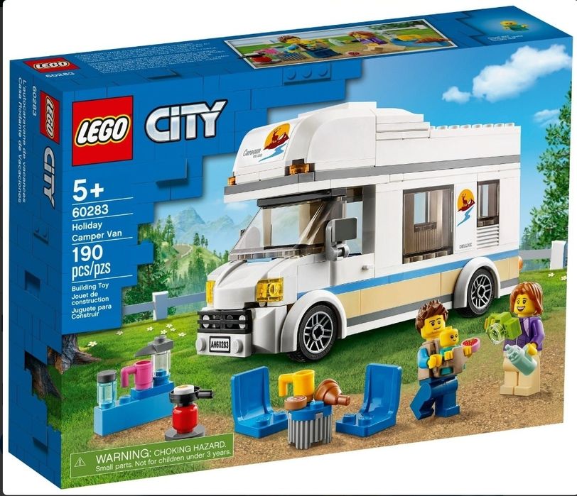 LEGO 60283 City - Wakacyjny kamper