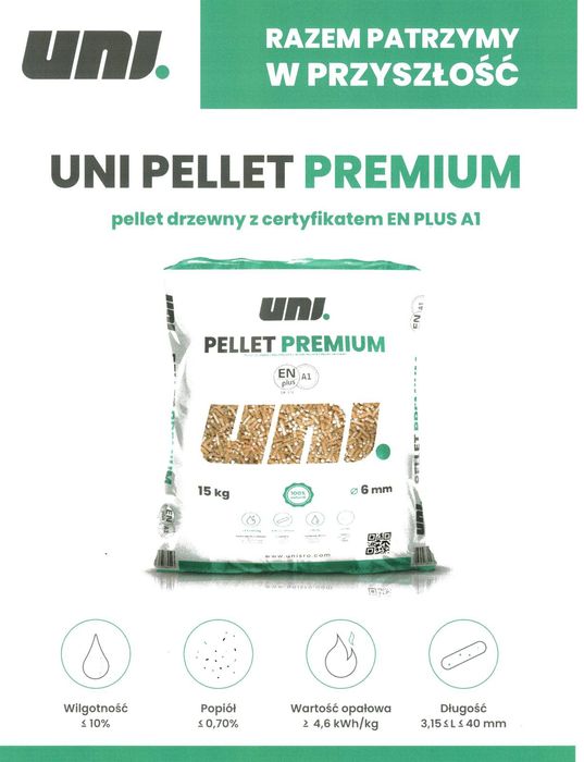 pellet  Wirex Olczyk Uni pelet sosnowy certyfikat 6m brykiet dębowy m