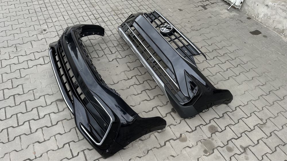 Vw Tiguan lift 2021-2025 rline бампер передній