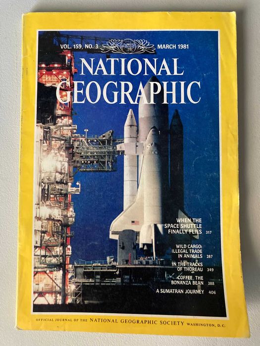 Revistas National Geographic Antigas em Inglês [lista na descrição]