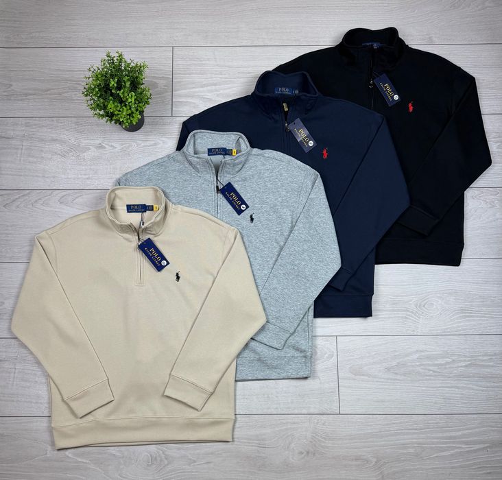 Кофта Polo Ralph lauren 1/3 zip поло ральф зіпка світшот