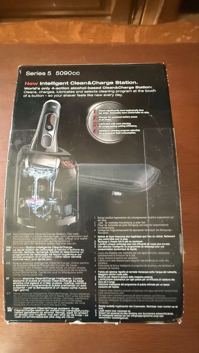 Golarka Braun Series 5 5090cc ze stacją czyszcząco-ładującą