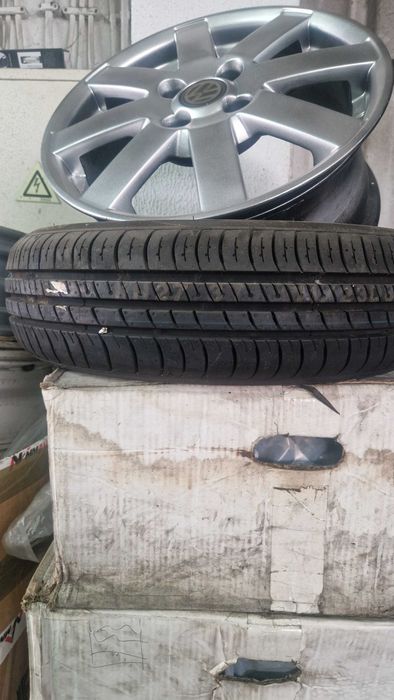JANTES 15" ORIGINAIS VOLKSWAGEN POLO GTI USADAS EM BOM ESTADO COM PNEUS USADOS