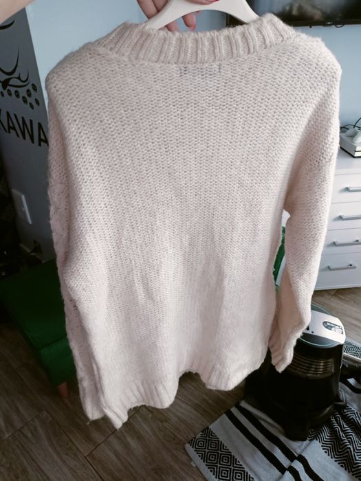 Sweterek M-XXL beżowy