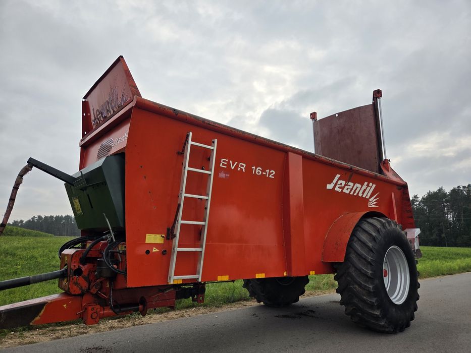 Rozrzutnik obornika Jeantil EVR 16-12 12t